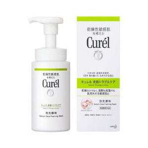 Curél Sebum Trouble Care Foaming Face Cleanser [Body] [Quasi-drugs]