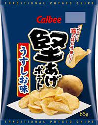 Calbee Kataage Potato - Usu shio flavor 65g