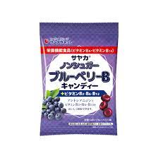SUNPLANET /  Sayaka Non-Sugar Blueberry B Candy 55g