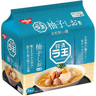 Nisshin Foods Raoh Yuzu Shio 5-Serving Pack