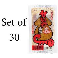 Kado  /  Ama ika ( Sweet squid) Taro,  Mentai Flavor x 30 pcs set